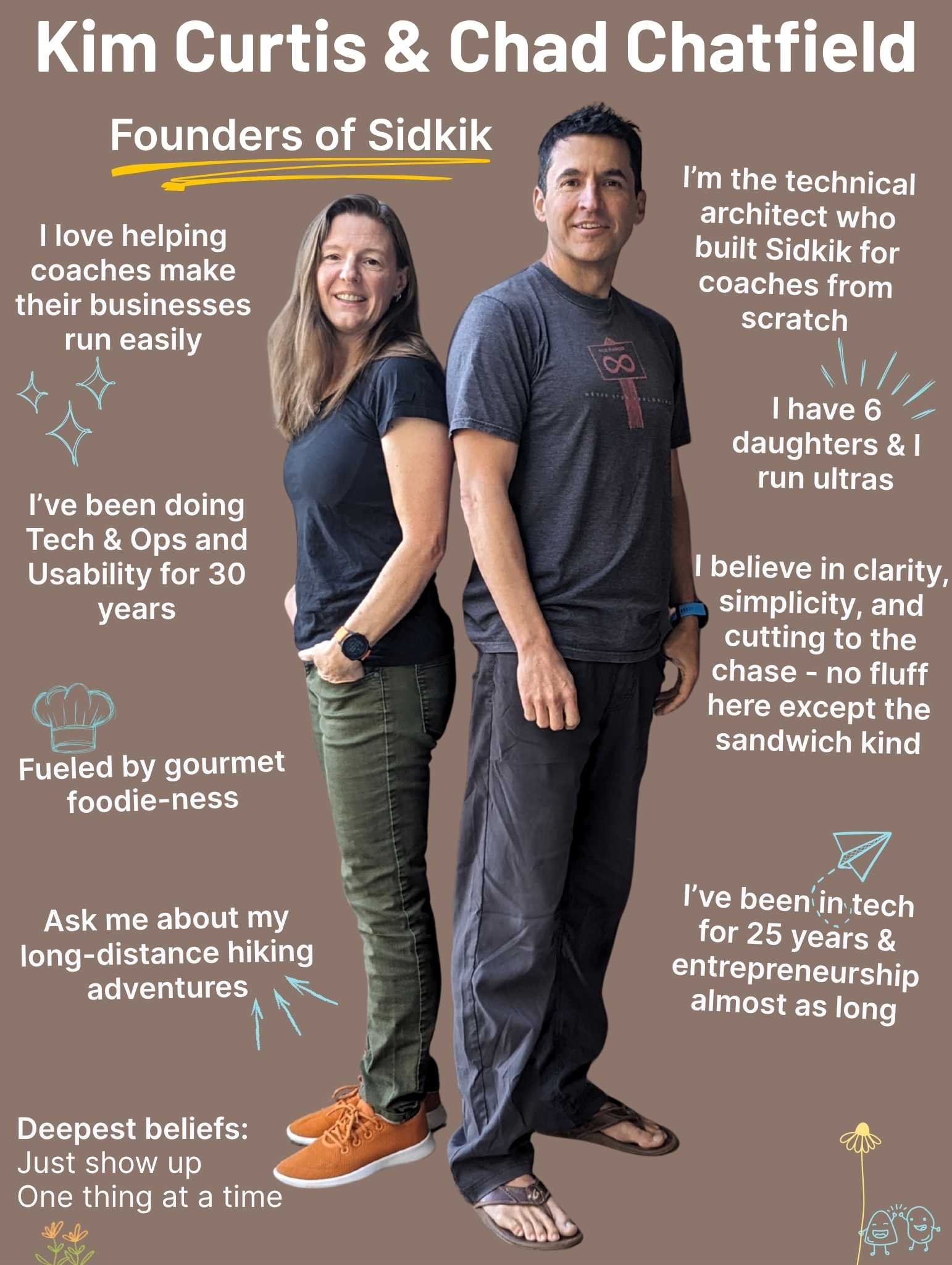 Kim and Chad - About Us